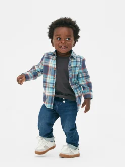 Primark Tops Y Camisetas|Camisa De Manga Larga A Cuadros