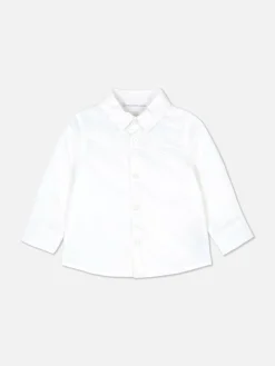 Primark Tops Y Camisetas|Camisa De Popelina De Manga Larga