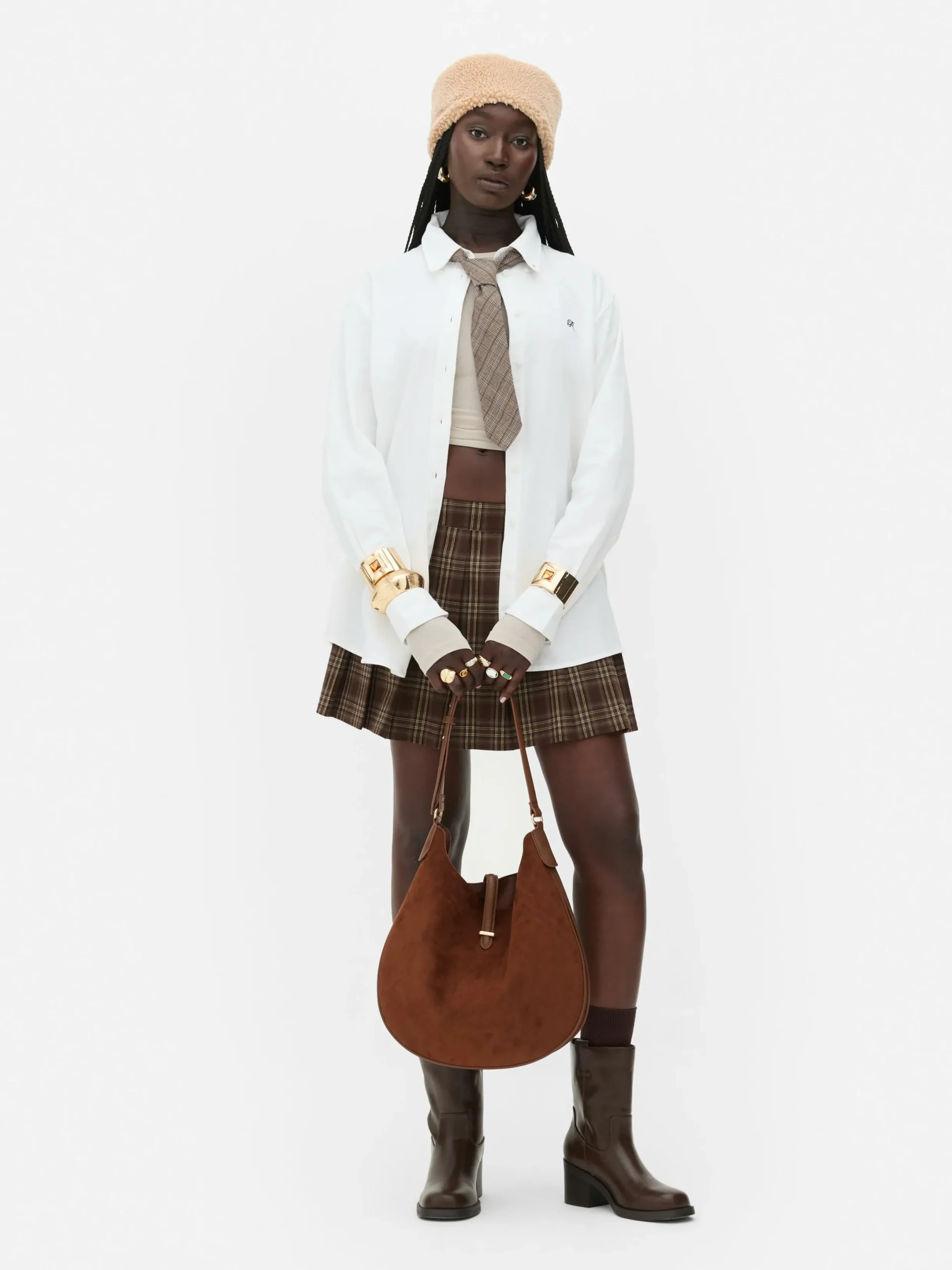 Mujer Primark Camisas Y Blusas|Camisa Oxford Abotonada De Rita Ora