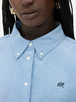 Mujer Primark Camisas Y Blusas|Camisa Oxford Abotonada De Rita Ora