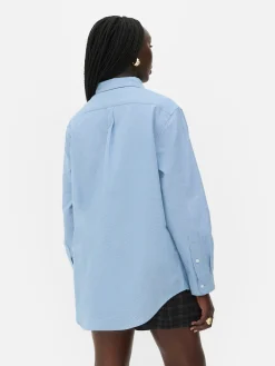 Mujer Primark Camisas Y Blusas|Camisa Oxford Abotonada De Rita Ora