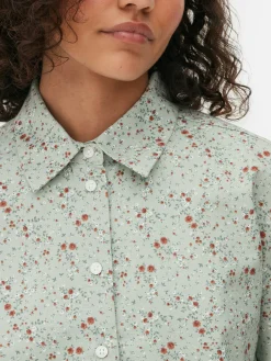 Mujer Primark Camisas Y Blusas|Camisa Oxford Corta