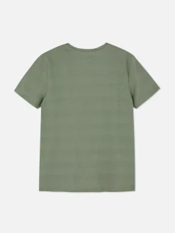 Niños Primark Tops Y Camisetas|Camiseta A Rayas Con Textura