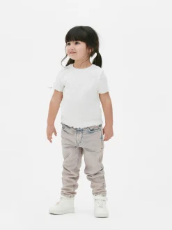 Niños Primark Tops Y Camisetas|Camiseta Acanalada Con Ribete Ondulado A Juego