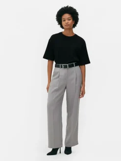 Mujer Primark Tops Y Camisetas|Camiseta Básica De Punto Extragrande