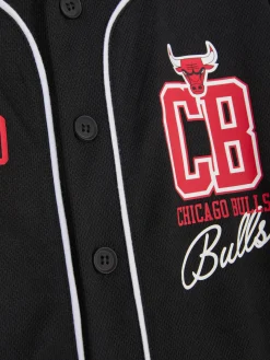 Niños Primark Tops Y Camisetas|Camiseta Con Botones De Los Chicago Bulls De La NBA