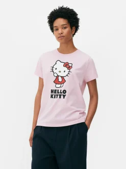 Mujer Primark Tops Y Camisetas|Camiseta Con Estampado De Hello Kitty