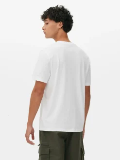 Hombre Primark Tops Y Camisetas|Camiseta Con Estampado Gráfico «Venice Beach»