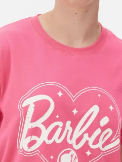 Mujer Primark Tops Y Camisetas|Camiseta Con Estampado Gráfico De Barbie