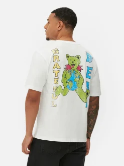 Hombre Primark Camisetas Y Sudaderas Con Estampado Gráfico|Tops Y Camisetas|Camiseta Con Estampado Gráfico De Grateful Dead