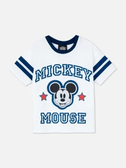 Niños Primark Tops Y Camisetas|Camiseta Con Ribete De Mickey Mouse De Disney
