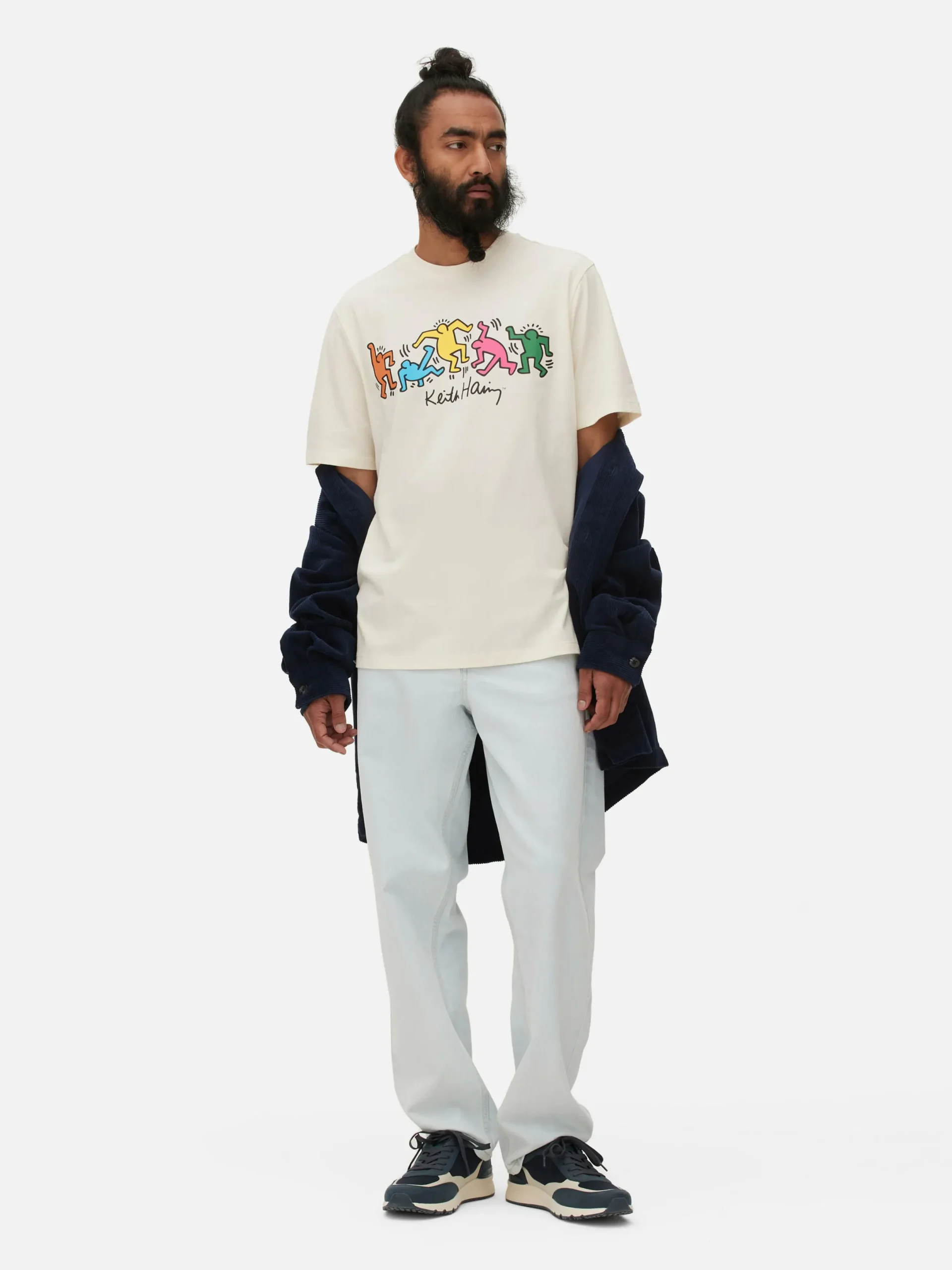 Hombre Primark Tops Y Camisetas|Camiseta Con «Untitled (Dance)» De Keith Haring