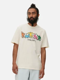 Hombre Primark Tops Y Camisetas|Camiseta Con «Untitled (Dance)» De Keith Haring