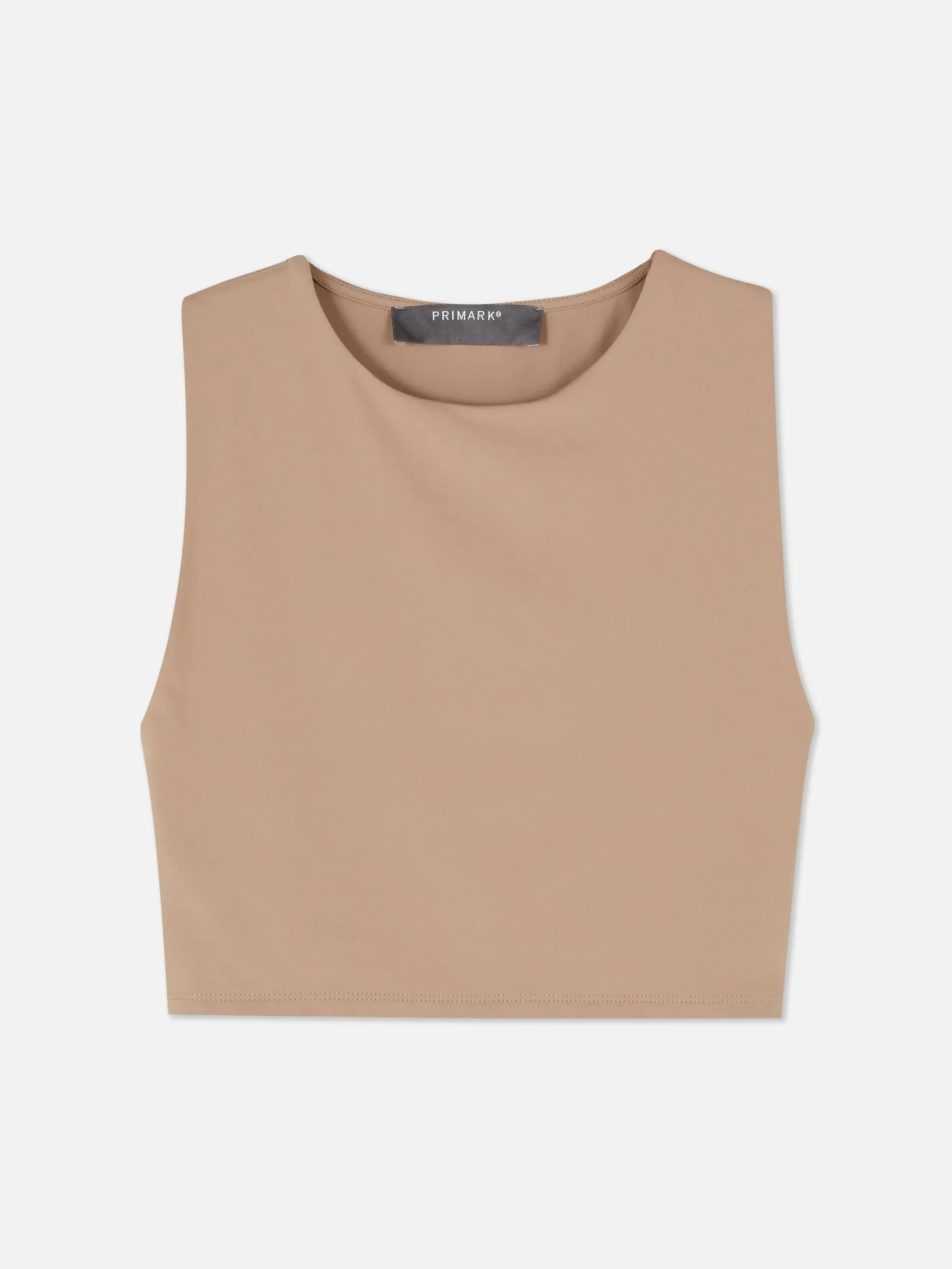 Mujer Primark Tops Y Camisetas|Camiseta Corta Y Sin Mangas Con Espalda Nadadora