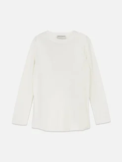 Mujer Primark Tops Y Camisetas|Camiseta Cruzada De Manga Larga De Premamá