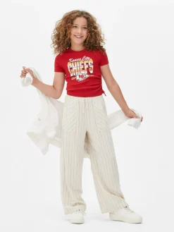 Niños Primark Tops Y Camisetas|Camiseta De Canalé De Kansas City Chiefs De La NFL