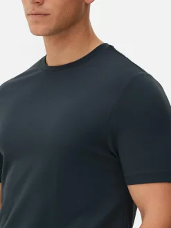 Hombre Primark Tops Y Camisetas|Camiseta De Corte Entallado De Kem