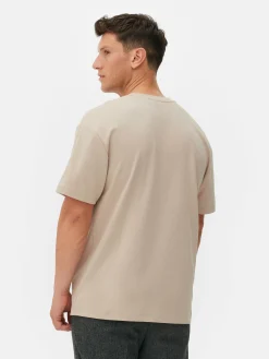 Hombre Primark Tops Y Camisetas|Camiseta De Corte Holgado De Kem