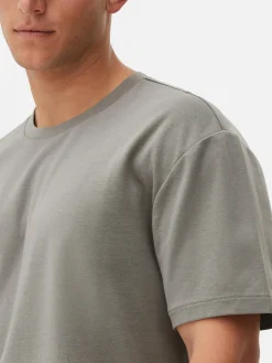 Hombre Primark Tops Y Camisetas|Camiseta De Corte Holgado De Kem