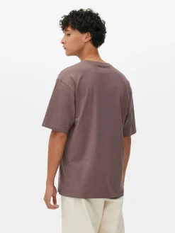 Hombre Primark Tops Y Camisetas|Camiseta De Corte Holgado