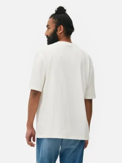 Hombre Primark Tops Y Camisetas|Camiseta De Corte Holgado