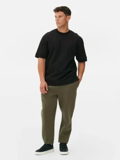 Hombre Primark Tops Y Camisetas|Camiseta De Cuello Redondo Estampada De Kem