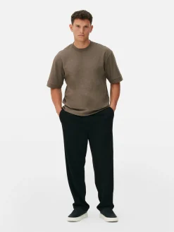 Hombre Primark Tops Y Camisetas|Camiseta De Cuello Redondo Estampada De Kem