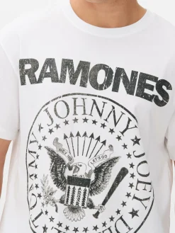 Hombre Primark Camisetas Y Sudaderas Con Estampado Gráfico|Tops Y Camisetas|Camiseta De Gira De Ramones