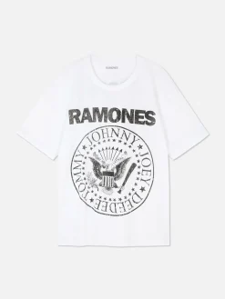 Hombre Primark Camisetas Y Sudaderas Con Estampado Gráfico|Tops Y Camisetas|Camiseta De Gira De Ramones
