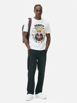Hombre Primark Camisetas Y Sudaderas Con Estampado Gráfico|Tops Y Camisetas|Camiseta De Ichiraku Ramen De Naruto