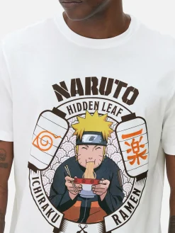 Hombre Primark Camisetas Y Sudaderas Con Estampado Gráfico|Tops Y Camisetas|Camiseta De Ichiraku Ramen De Naruto