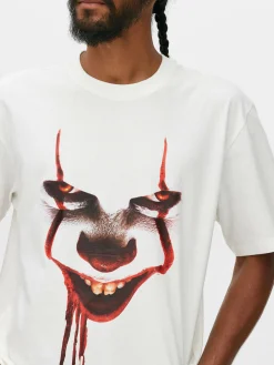 Hombre Primark Camisetas Y Sudaderas Con Estampado Gráfico|Tops Y Camisetas|Camiseta De IT (Pennywise)