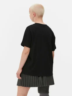 Mujer Primark Tops Y Camisetas|Camiseta De Manga Corta Con Estampado Gráfico