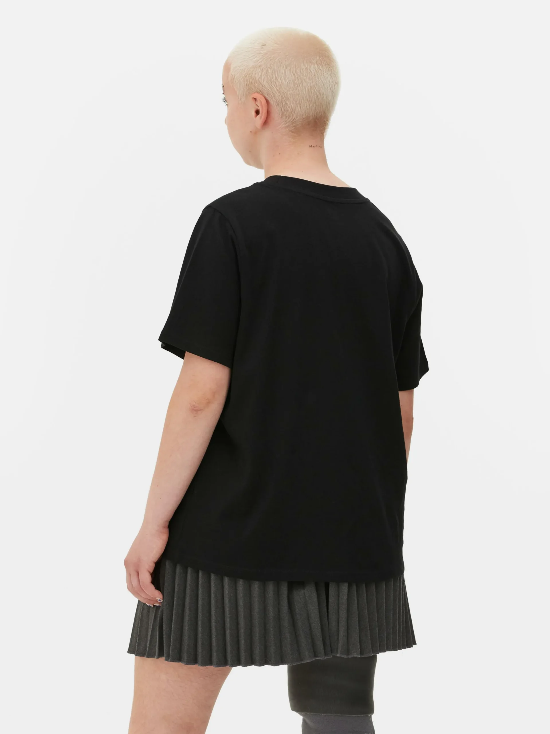 Mujer Primark Tops Y Camisetas|Camiseta De Manga Corta Con Estampado Gráfico