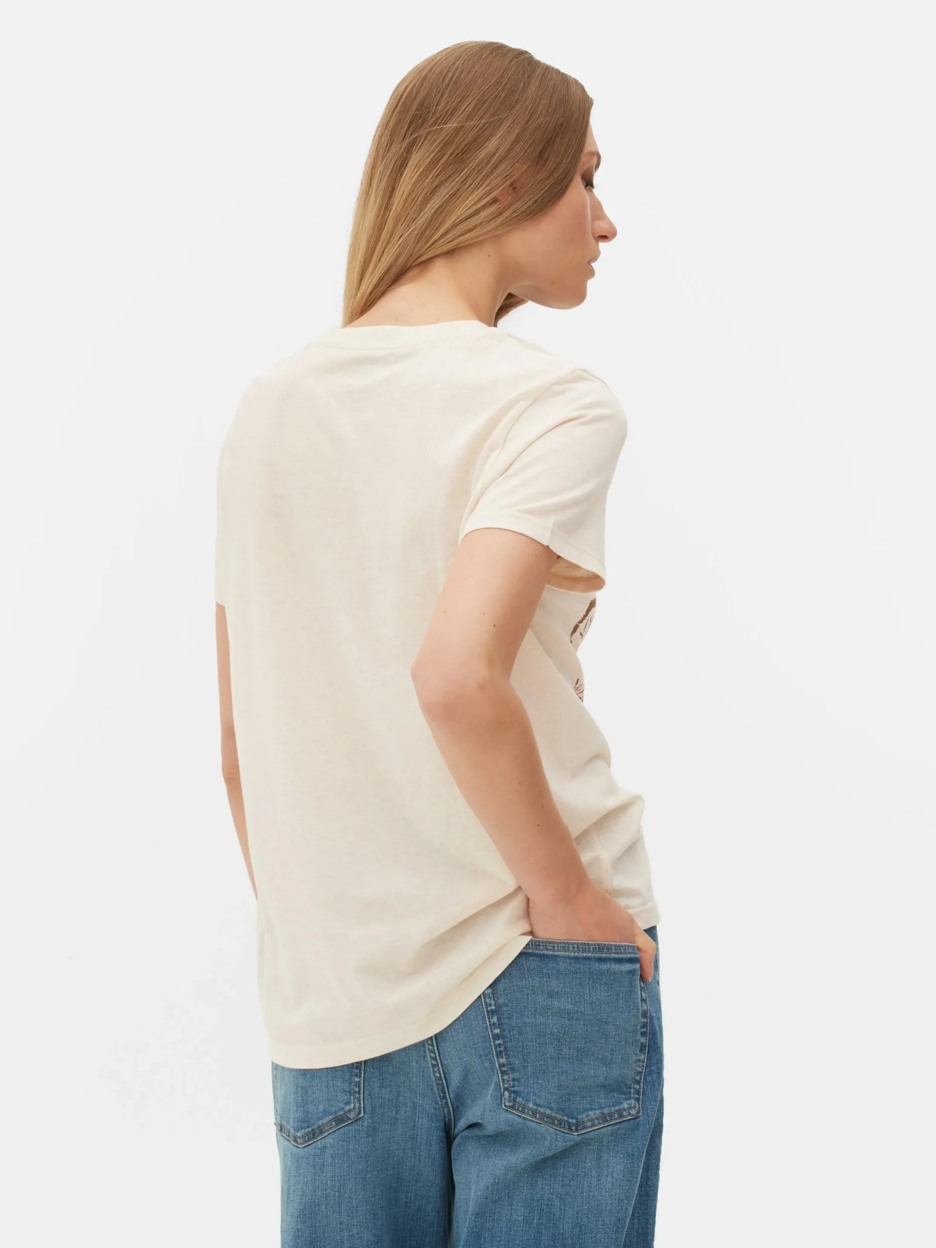 Mujer Primark Tops Y Camisetas|Camiseta De Manga Corta De Winnie The Pooh De Disney