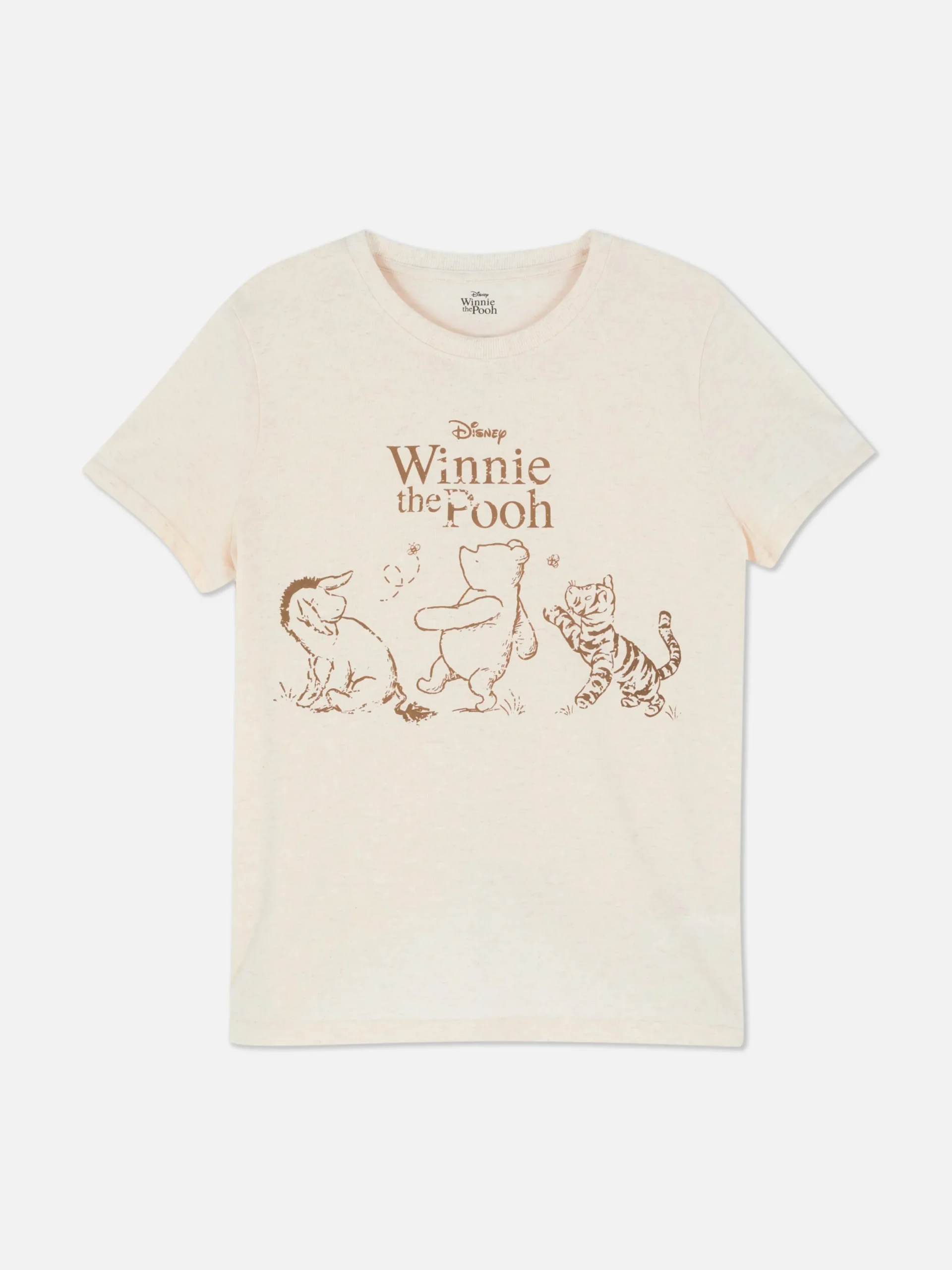 Mujer Primark Tops Y Camisetas|Camiseta De Manga Corta De Winnie The Pooh De Disney