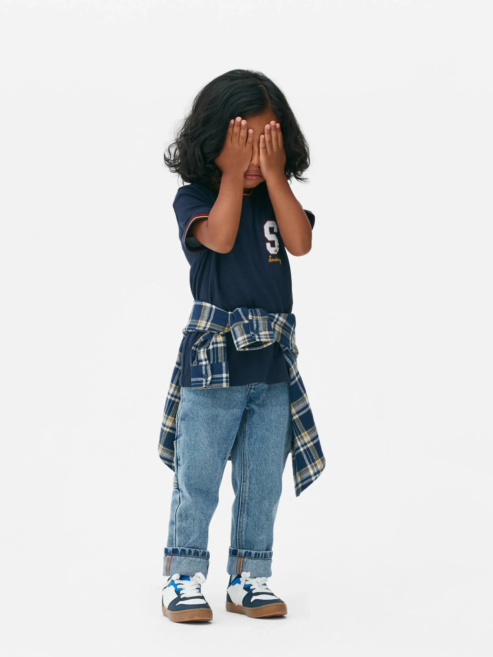 Niños Primark Tops Y Camisetas|Camiseta De Manga Corta De Estilo Universitario