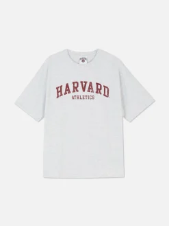 Mujer Primark Tops Y Camisetas|Camiseta De Manga Corta De Harvard