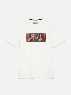 Hombre Primark Camisetas Y Sudaderas Con Estampado Gráfico|Tops Y Camisetas|Camiseta De Manga Corta Gráfica De MARVEL
