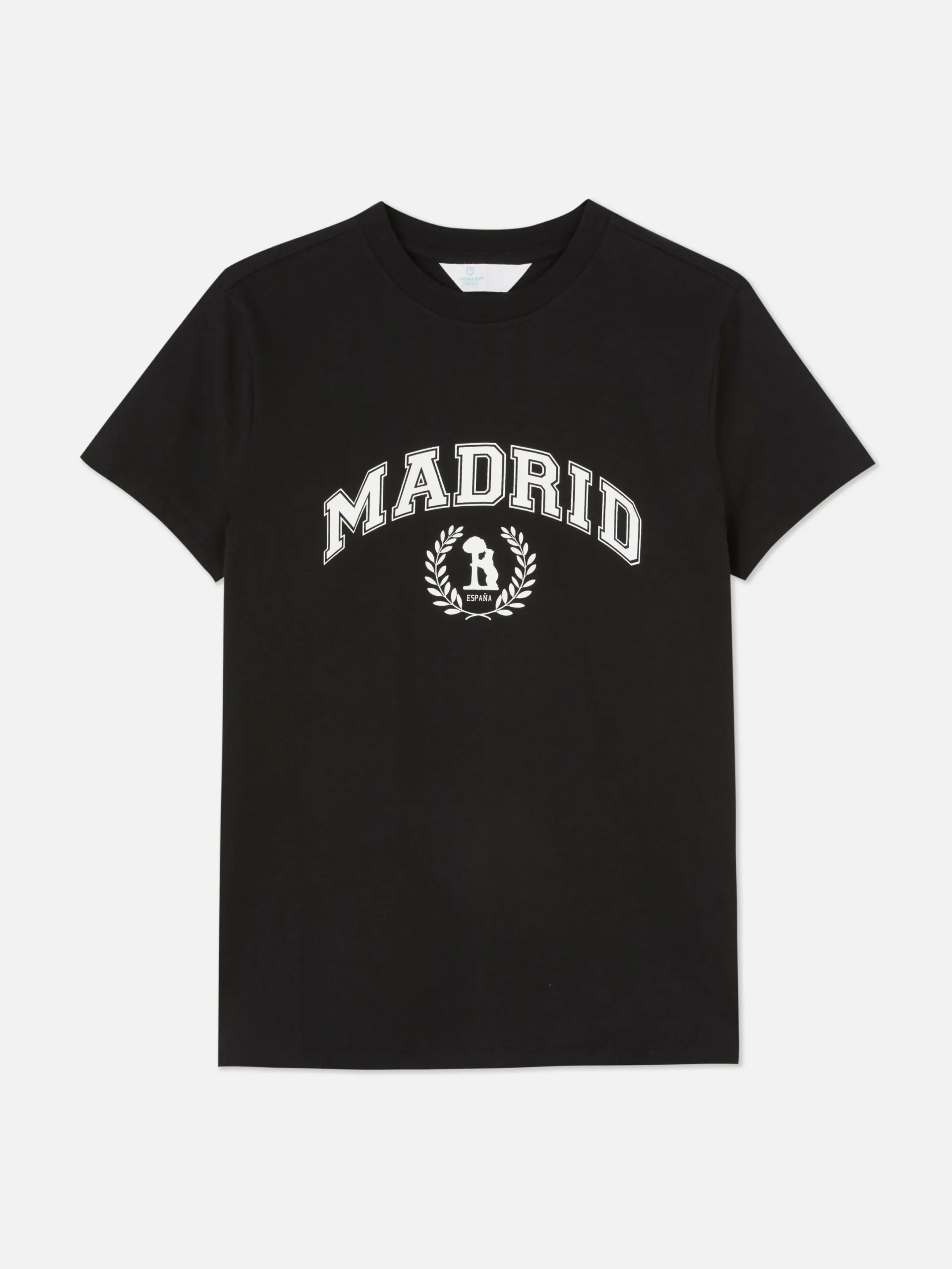Mujer Primark Tops Y Camisetas|Camiseta De Manga Corta «Madrid»