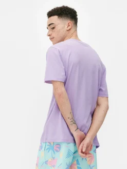 Hombre Primark Tops Y Camisetas|Camiseta De Manga Corta Y Cuello Redondo