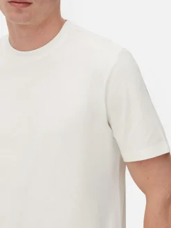 Hombre Primark Tops Y Camisetas|Camiseta De Manga Corta Y Corte Entallado