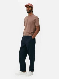 Hombre Primark Tops Y Camisetas|Camiseta De Manga Corta Y Corte Entallado