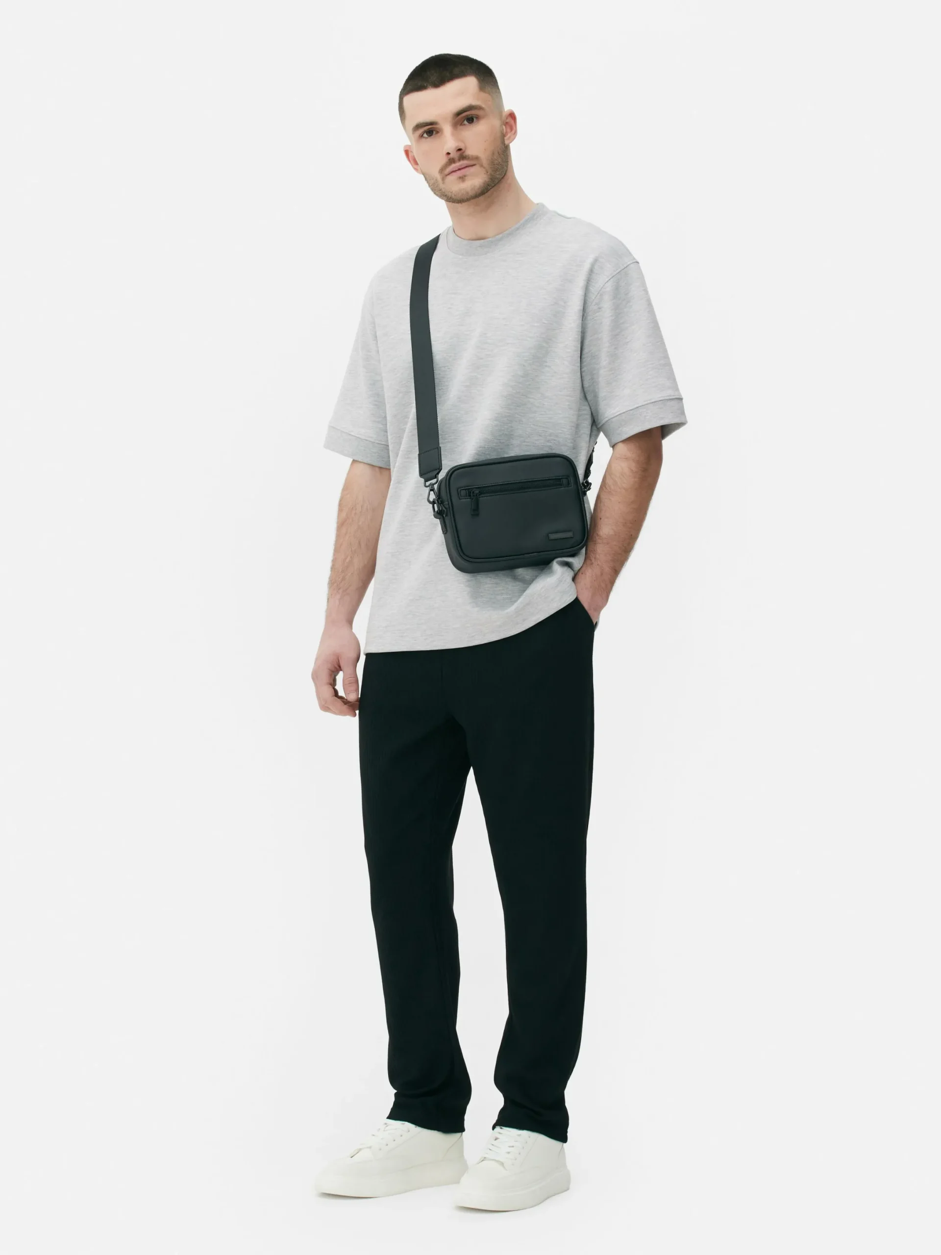 Hombre Primark Tops Y Camisetas|Camiseta De Manga Corta Y Cuello Redondo De Kem