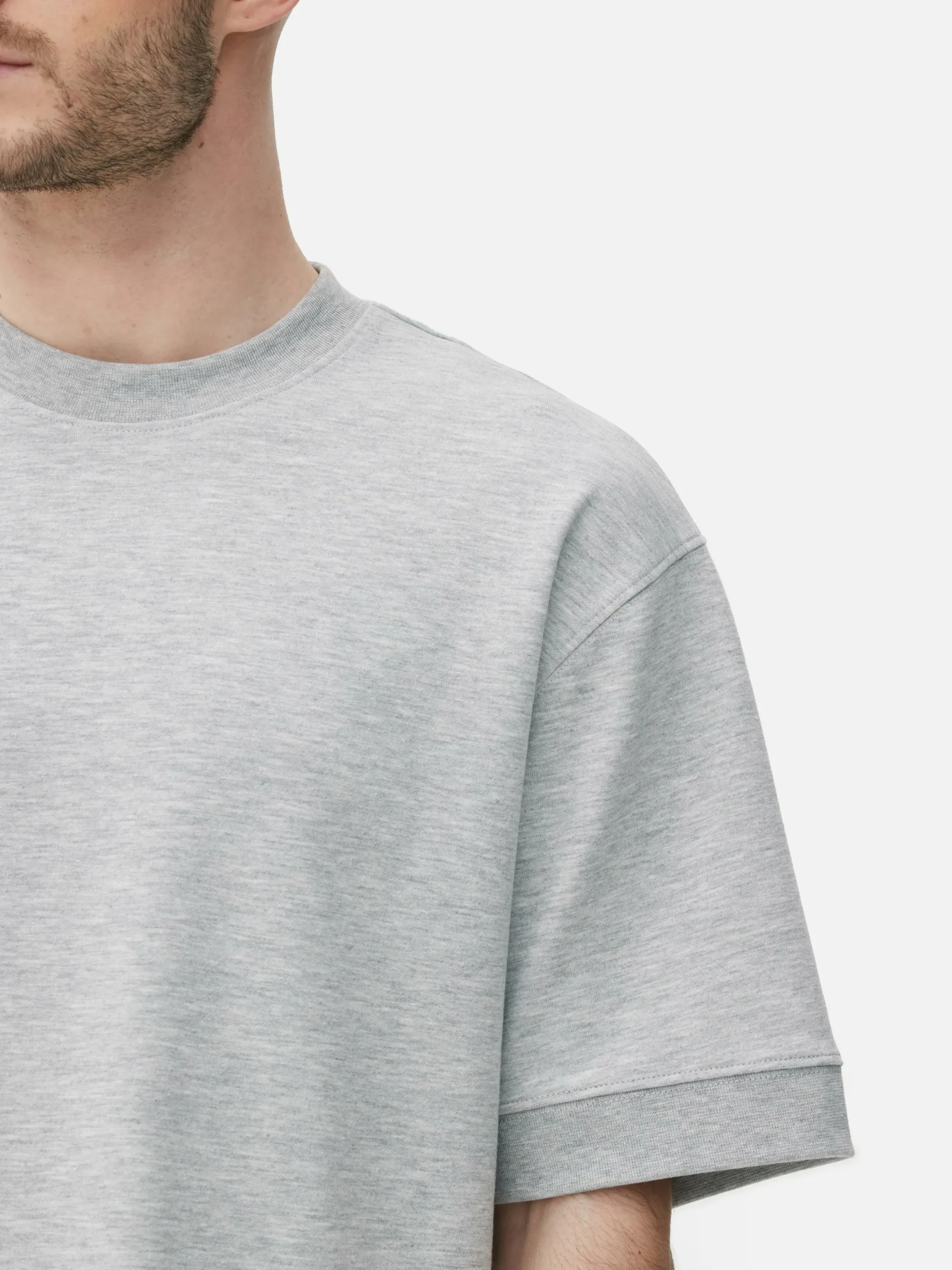 Hombre Primark Tops Y Camisetas|Camiseta De Manga Corta Y Cuello Redondo De Kem