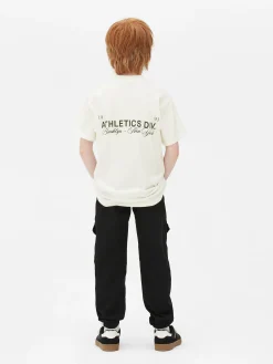 Niños Primark Tops Y Camisetas|Camiseta De Manga Corta Y Estampado Deportivo