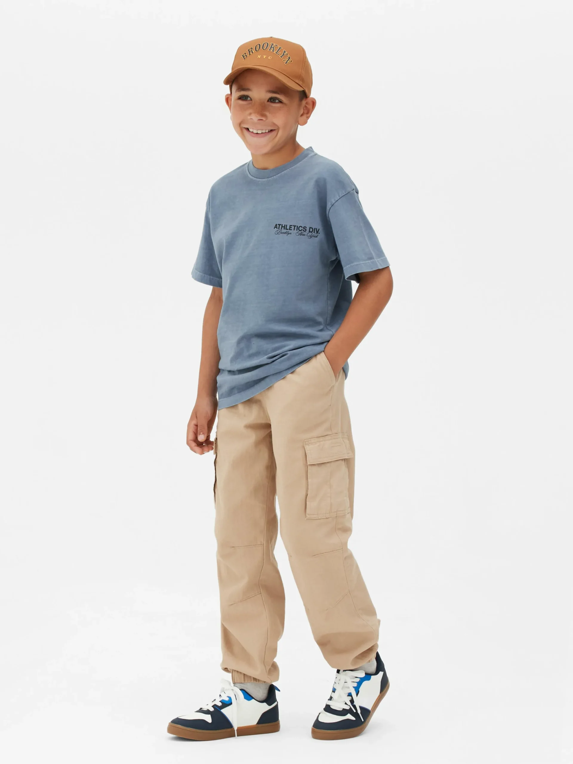 Niños Primark Tops Y Camisetas|Camiseta De Manga Corta Y Estampado Deportivo