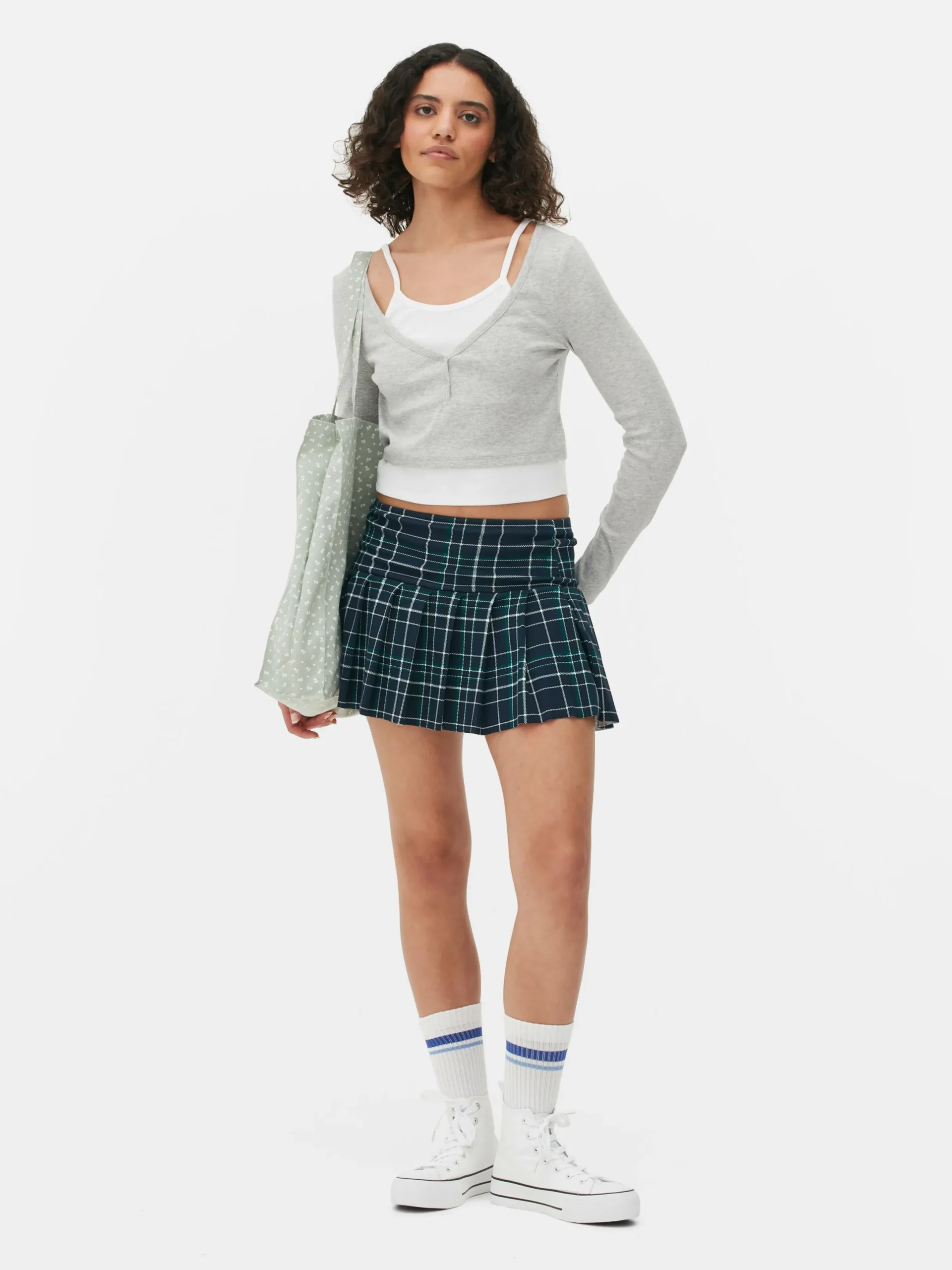 Mujer Primark Tops Y Camisetas|Camiseta De Manga Larga 2 En 1