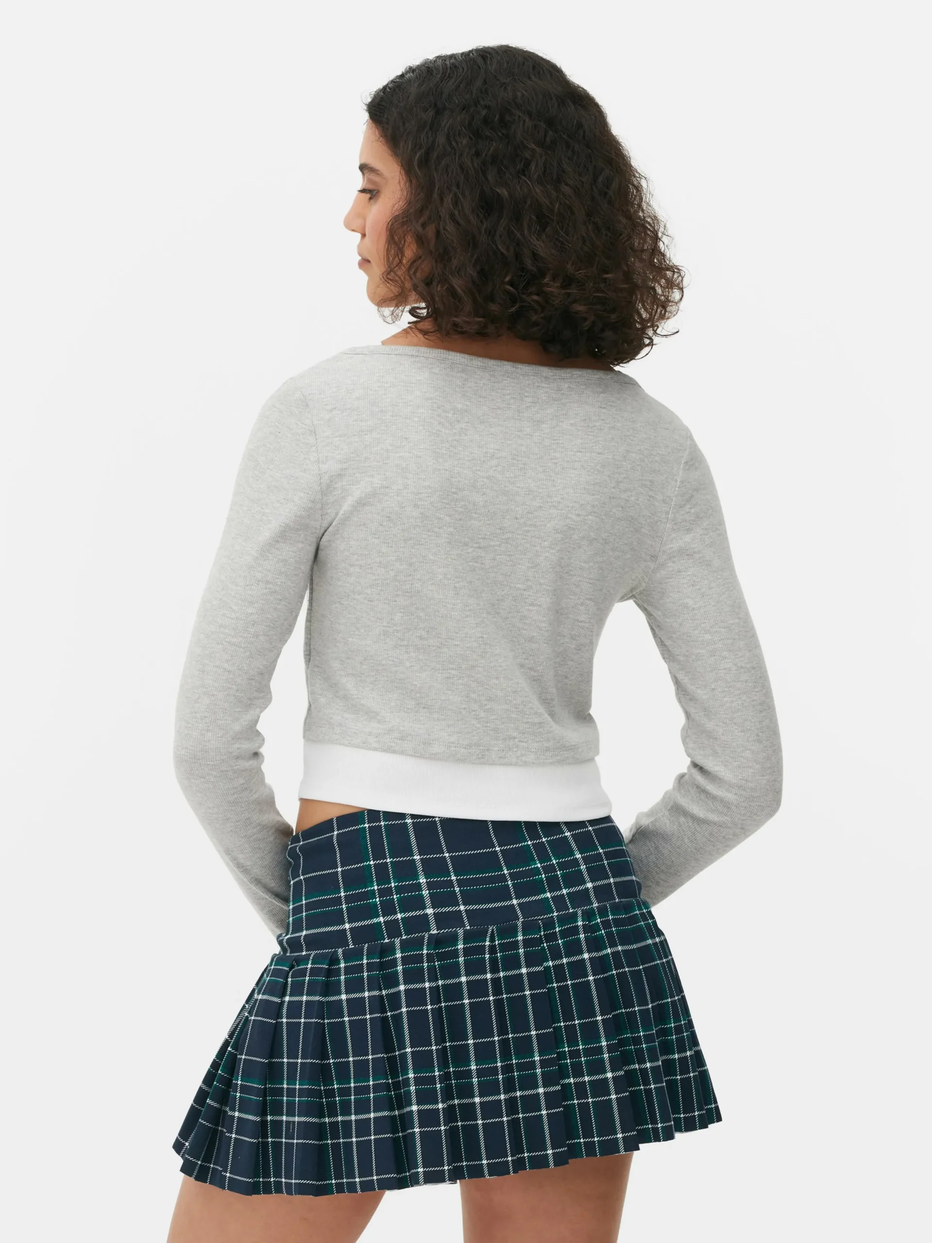 Mujer Primark Tops Y Camisetas|Camiseta De Manga Larga 2 En 1