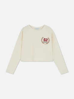 Niños Primark Tops Y Camisetas|Camiseta De Manga Larga Acanalada